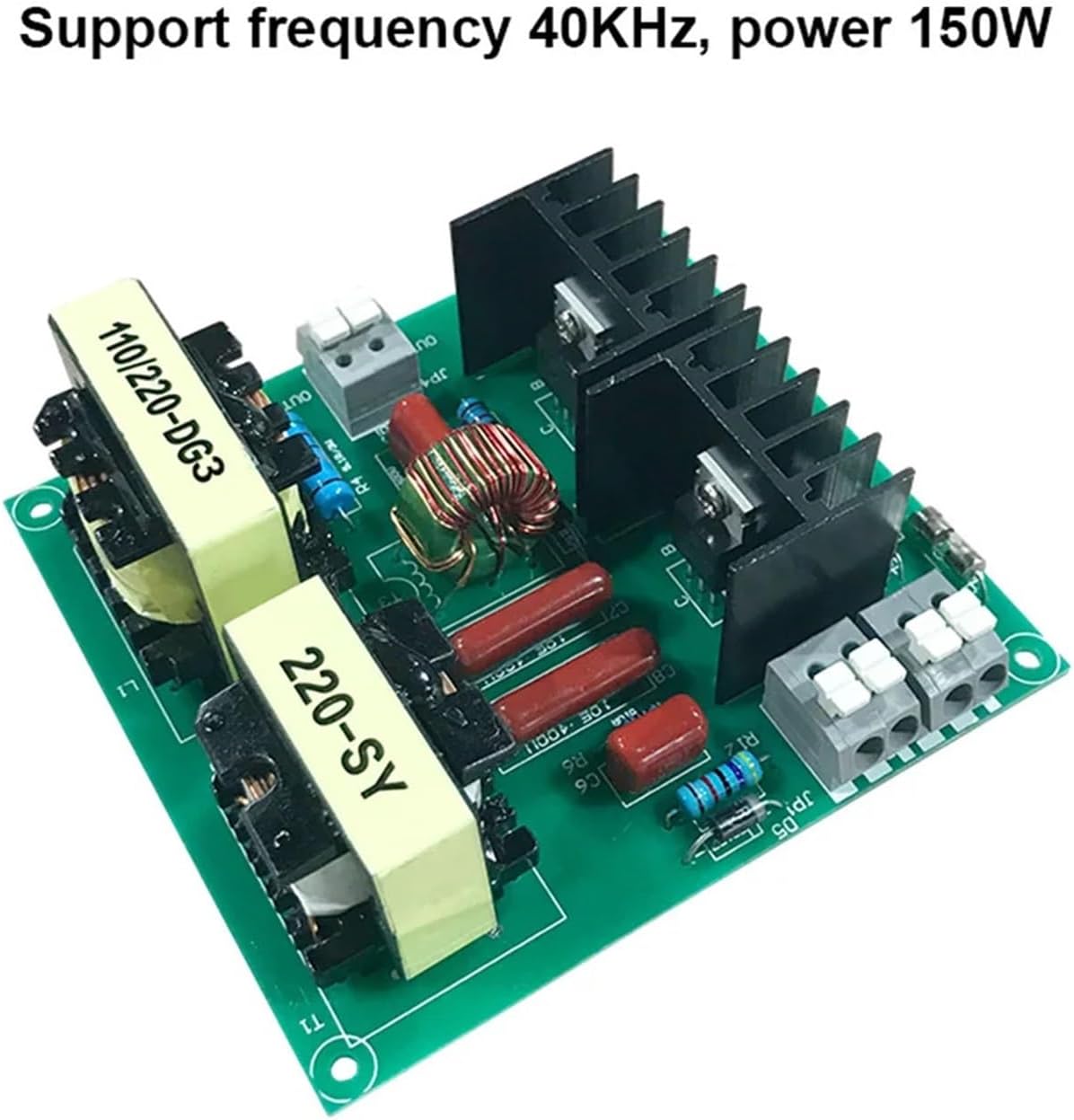 220V 40KHz Support 150W Ultrasonic Cleaner Circuit Board Motherboard ，Compatible For Car Washer Washing Machine Generator Transducer