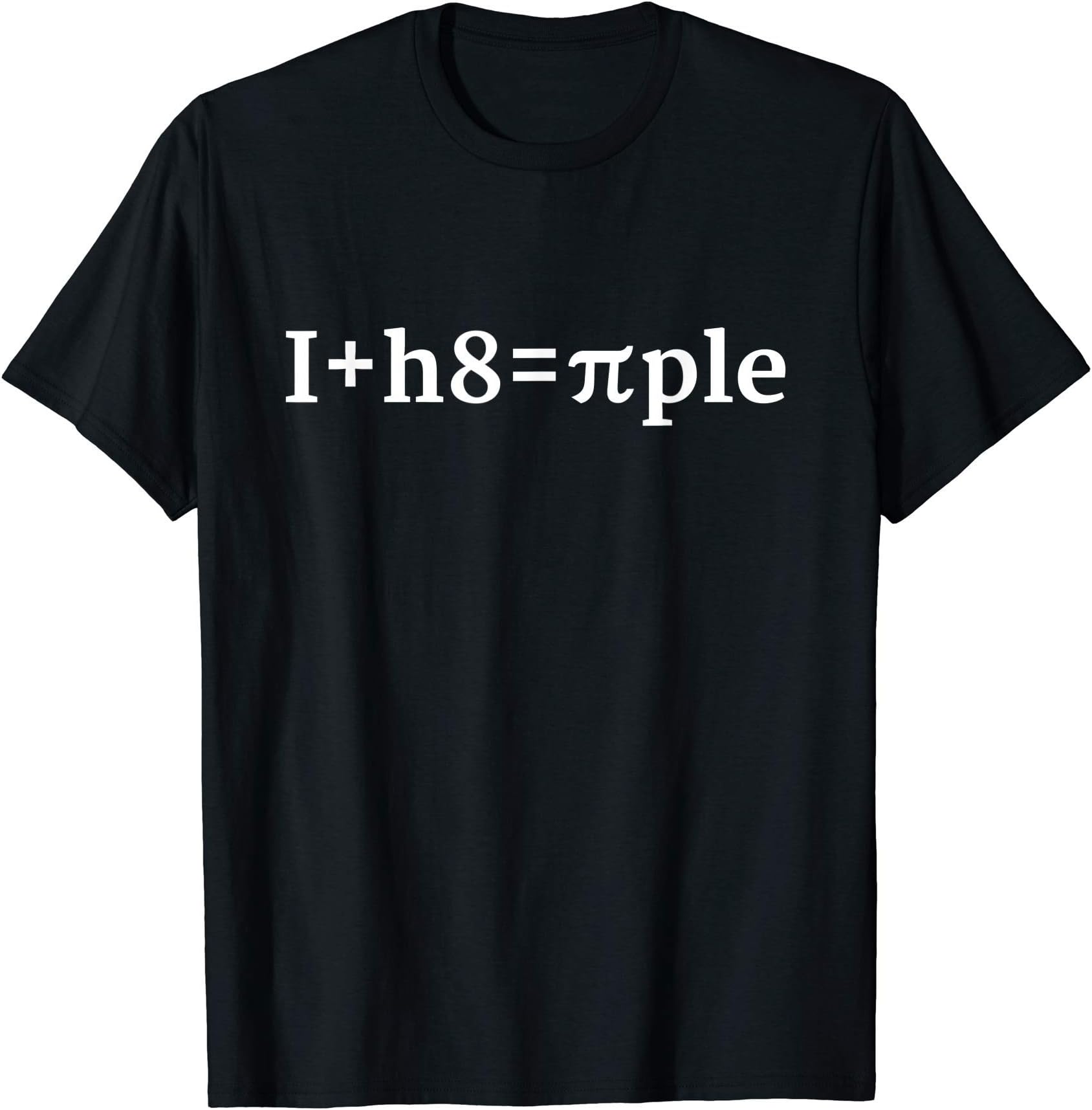 i hate people - i h8 piple - funny Design T-Shirt