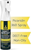 Vista 5 de Picaridin Super Bundle; Toallitas repelentes de insectos sin perfume (80 ct), espray continuo de Mistosol más tres aerosoles de viaje de 1 oz