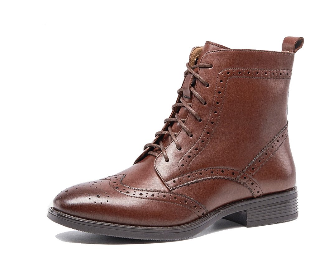 wingtip ankle boots womens