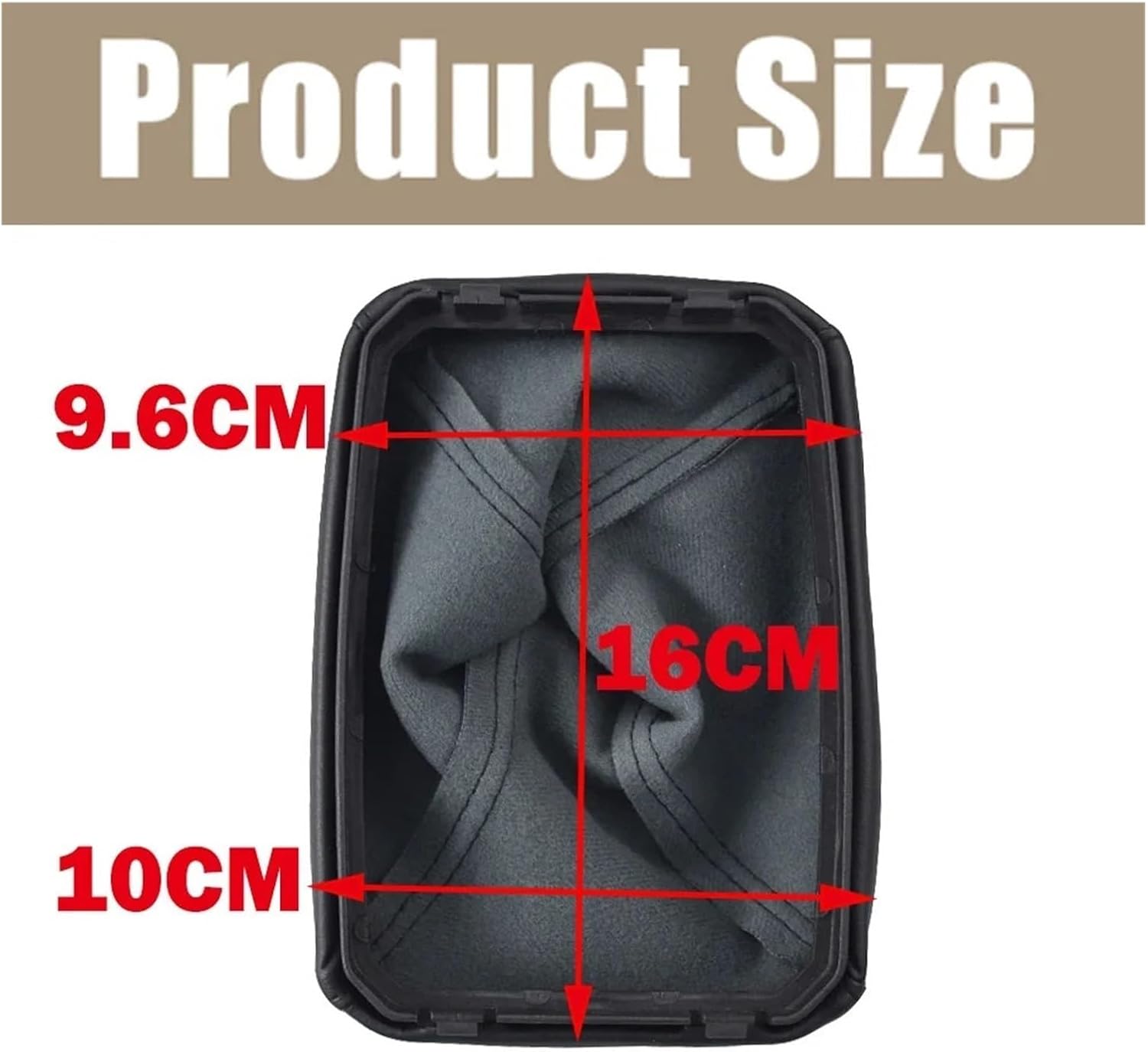 Shift Knob Fit for Opel Corsa C (01-06) TIGRA B(04-12) Combo C(01-11) Car MT 5 Speed Gear Shift Knob with Gaiter Boot Cover Handbrake Case Compatible(3PCS-B)