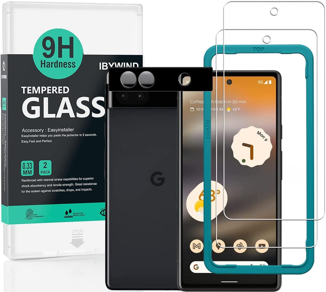 Ibywind Screen Protector compatible with Google Pixel 6a 5G 6,1",with