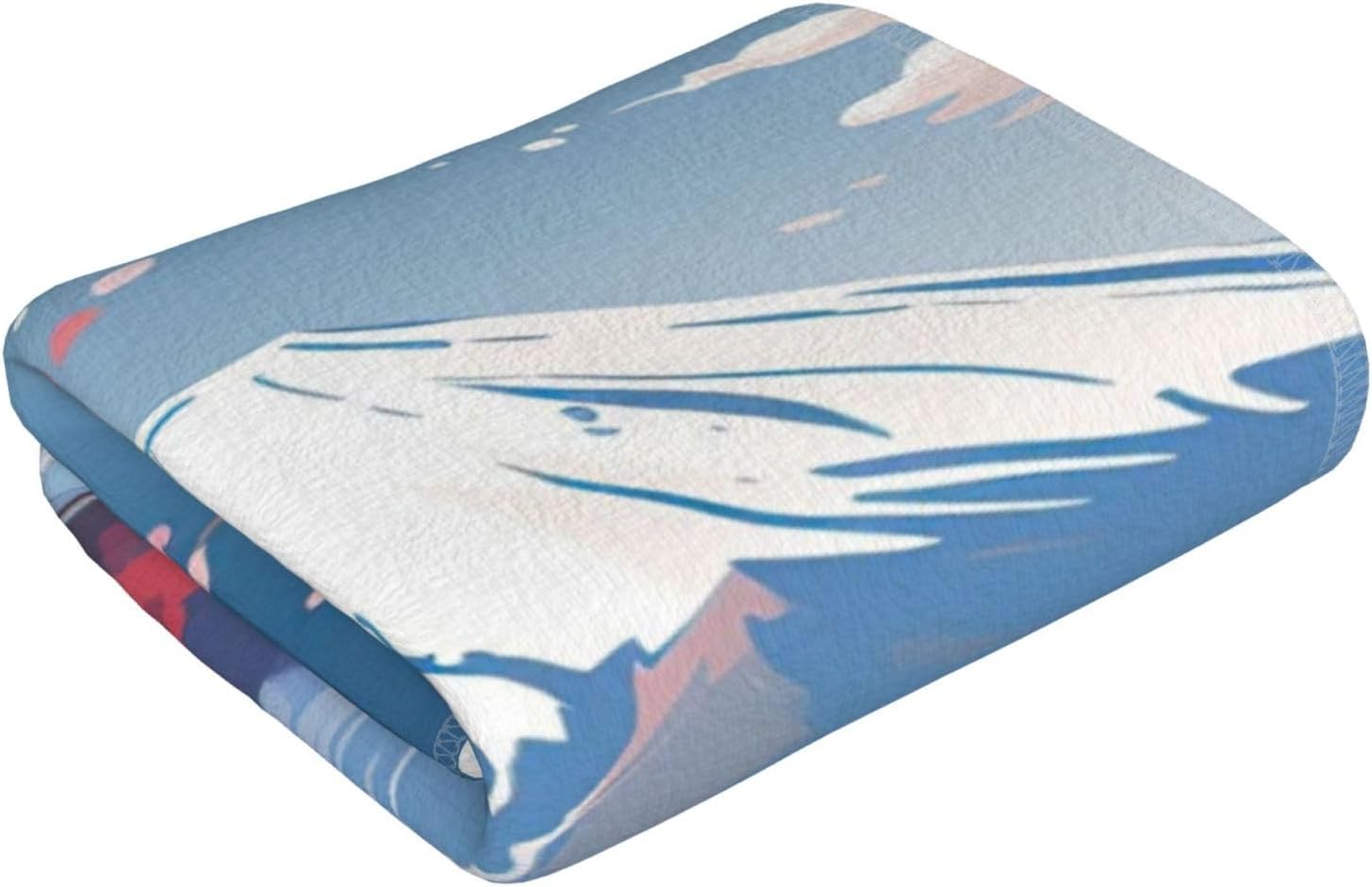 Japan Mount Fuji Landscape Print Hand Towels for Kitchen, Decorative Bathroom Towels Decor Farmhouse Cute for Men Women Gifts