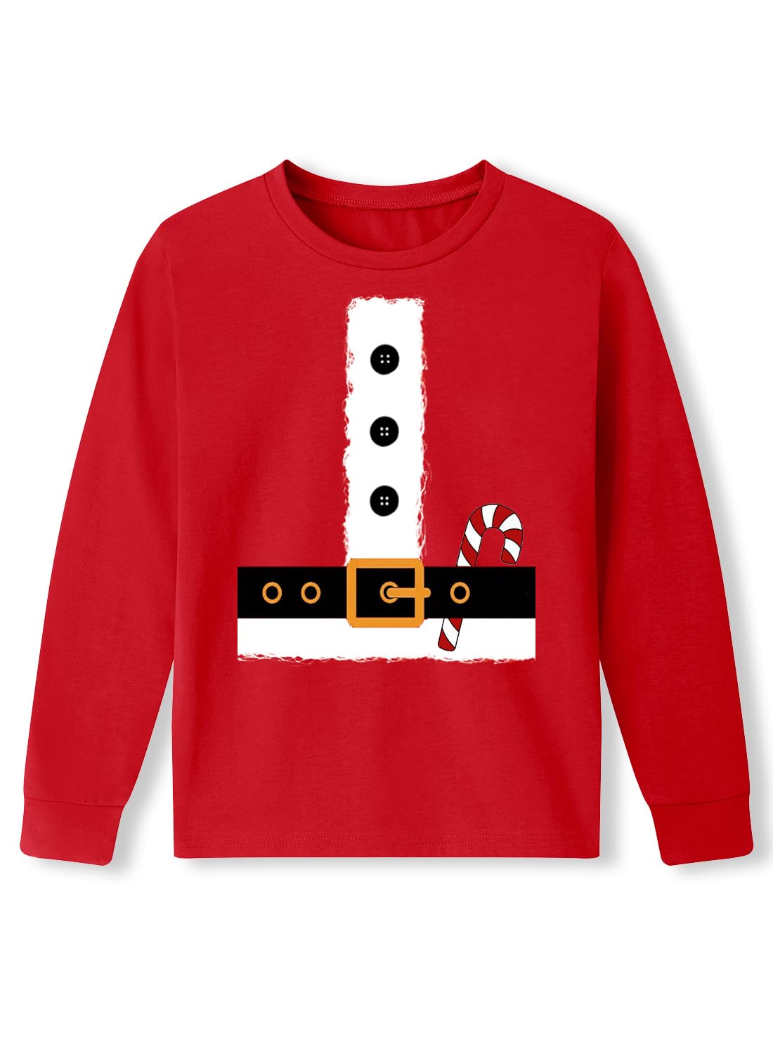 Unisex Kid's Ugly Christmas Top Funny Graphic Long Sleeve Shirt 4-14 Years