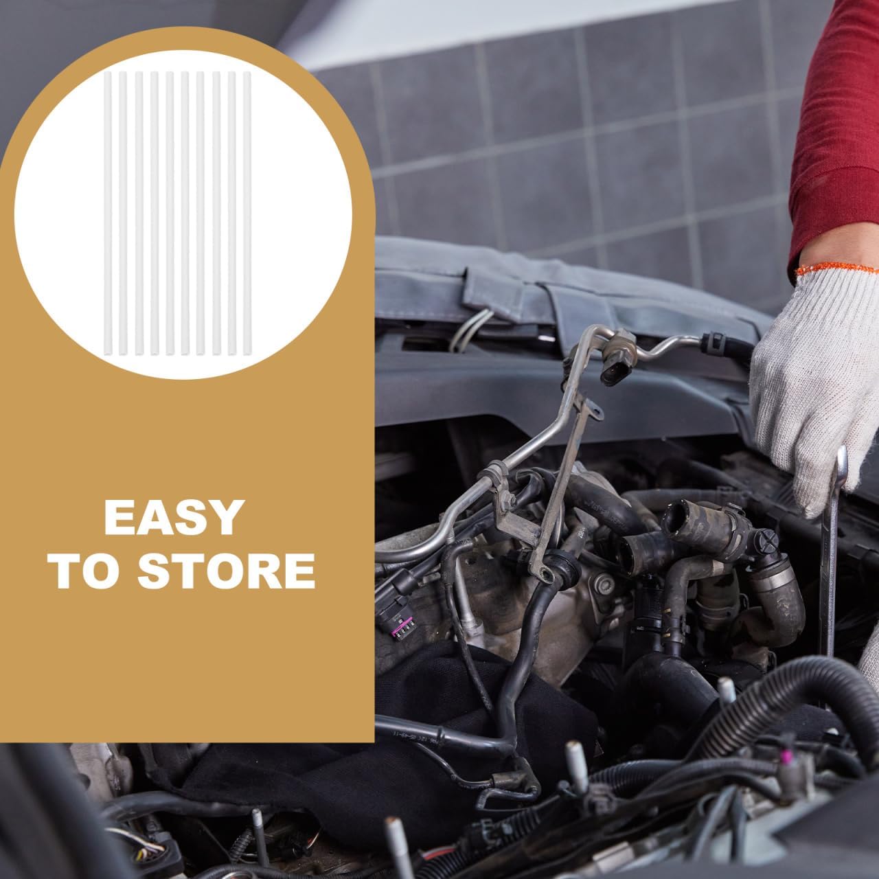 10Pcs Thin Spray can Replacement Straws Flexible Aerosol can Tubes for Precise Spray in Automotive Repair and Household Use