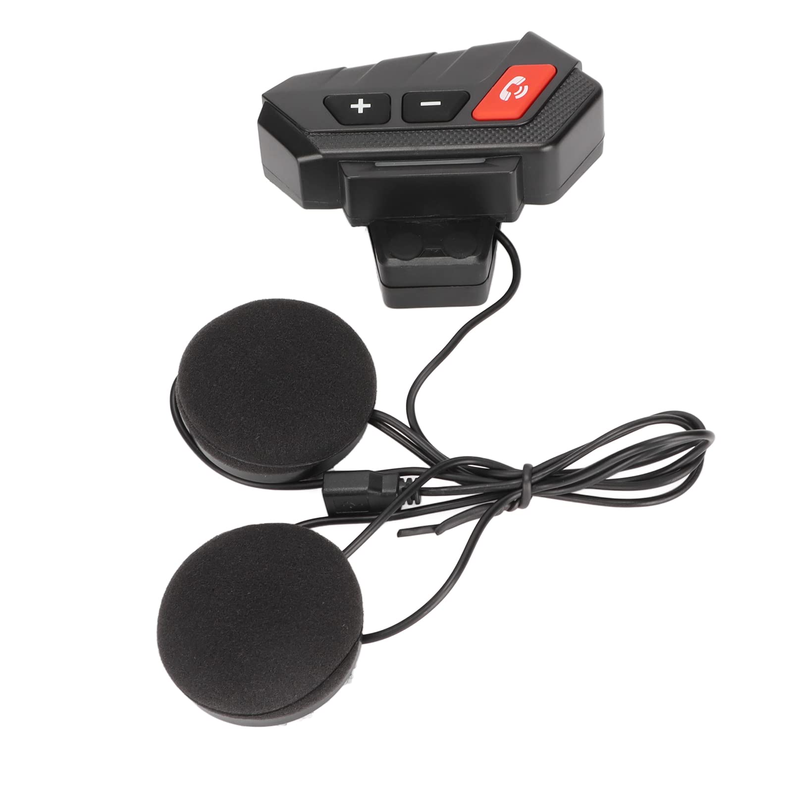 Gonetre Auricolare Bluetooth per Casco da Motociclista, Cuffia per Casco