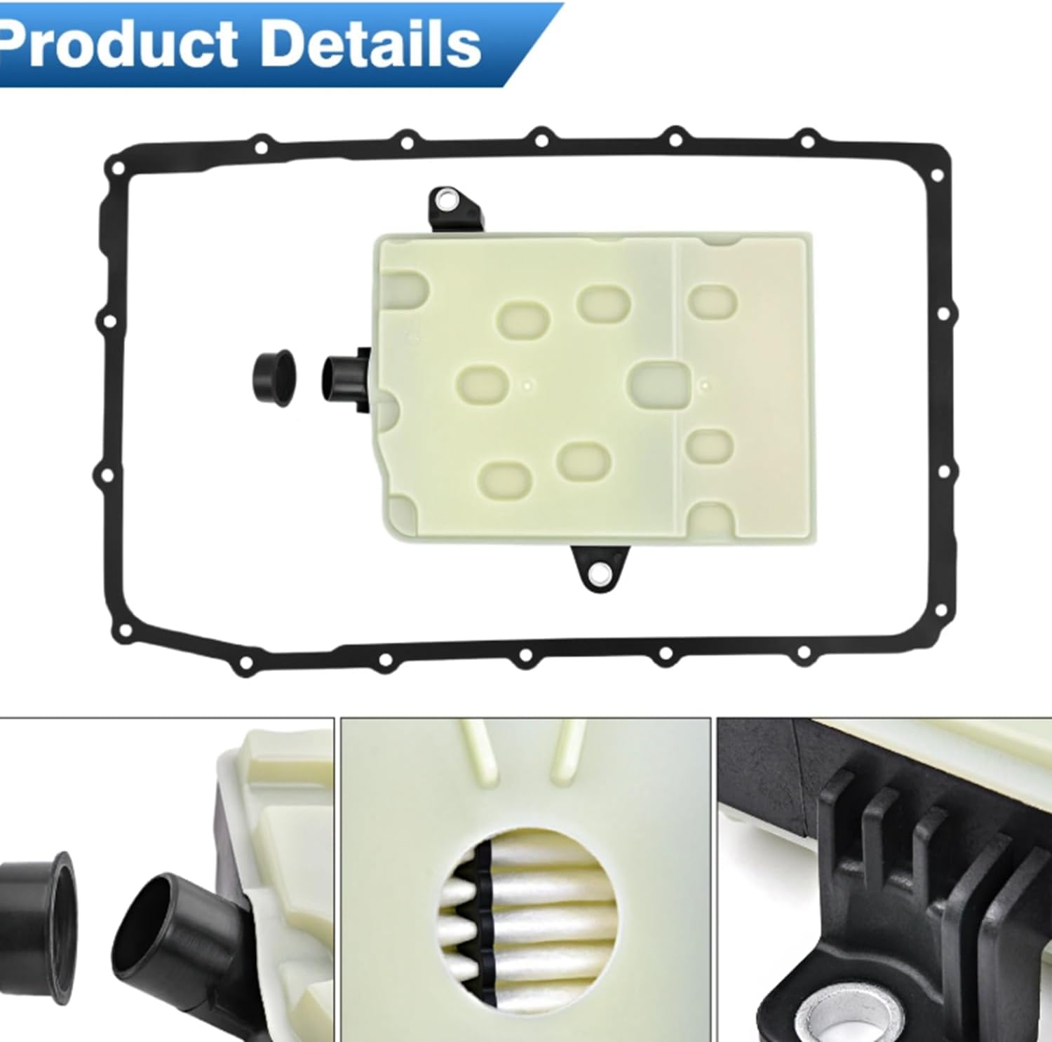 Transmission Filter Kit FT202 2335955 Replacement Compatible with Ford F150 for Ranger for Explorer for Mustang for Expedition for Bronco For Lincoln for Navigator 2017-2024