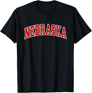 Nebraska - Throwback Design - Classic T-Shirt