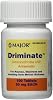 Driminate Generic for Dramamine Motion Sickness 50 mg Anti Nausea 100 count