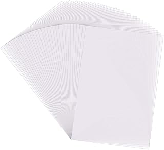 100 Sheets Tracing Sheet, 8.5 x 11 inches Artists Tracing Paper Pad White Translucent Clear Tracing for Sketching Drawing Animation