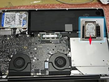 2nd SATA HDD SSD Hard Drive DVD CD ROM Optical SuperDrive Caddy