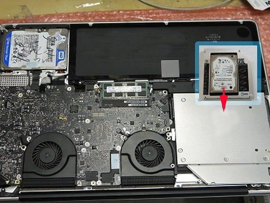 Amazon.com: 2nd SATA HDD SSD Hard Drive DVD CD ROM Optical