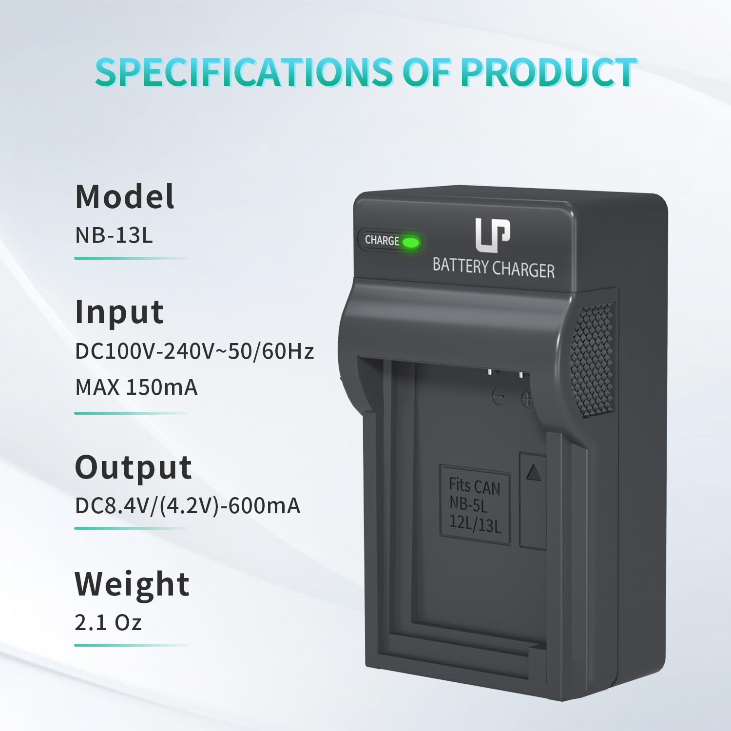 NB-13L Sostuisci la batteria da 1250 mAh per Canon PowerShot SX620 SX720 SX730 SX740 HS PowerShot G7X Mark III G1X Mark III Fotocamera  44