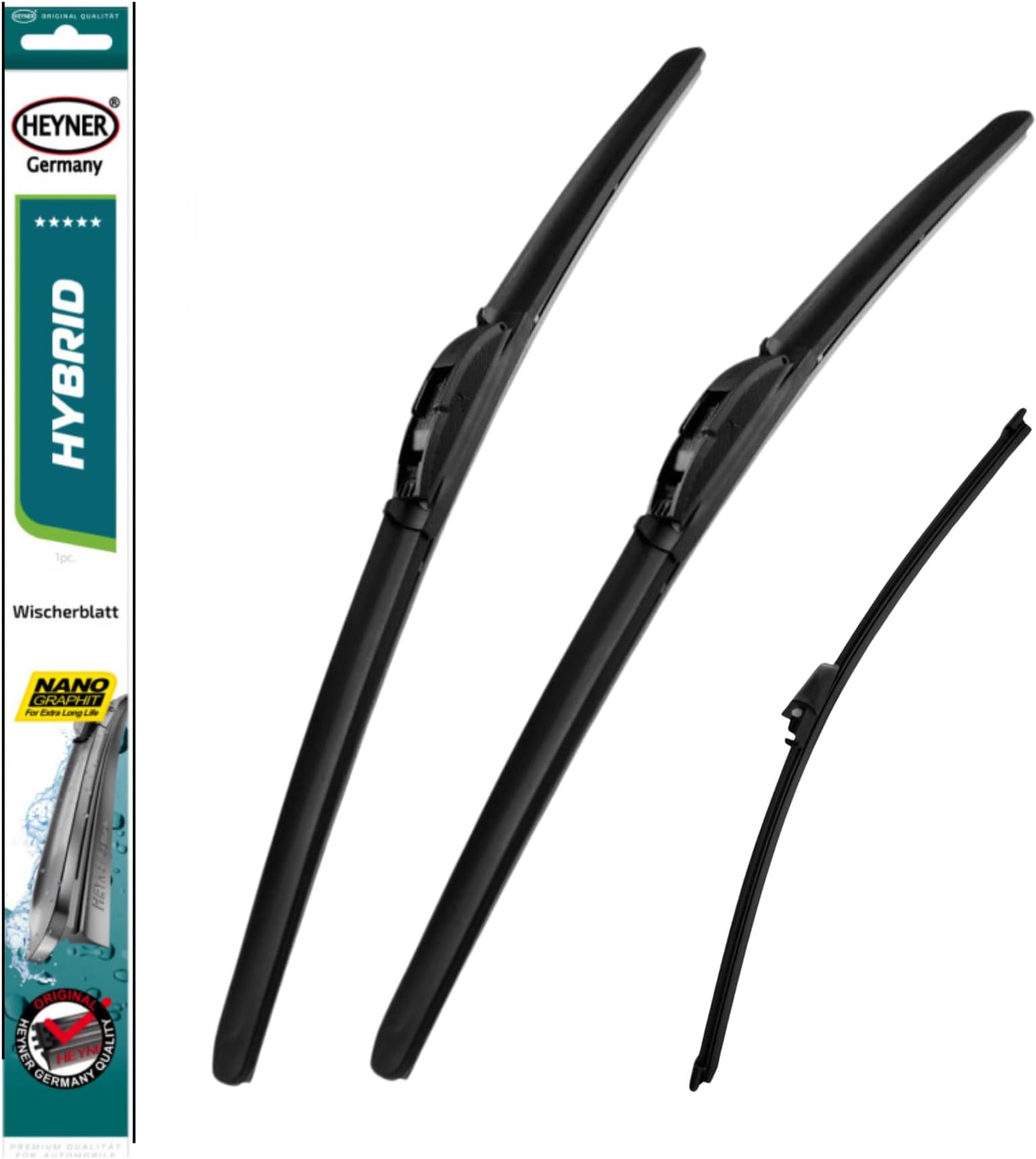 Fits: Hyundai i30 2012-2016 Hybrid Wiper Blades Front Rear HH2614H13X