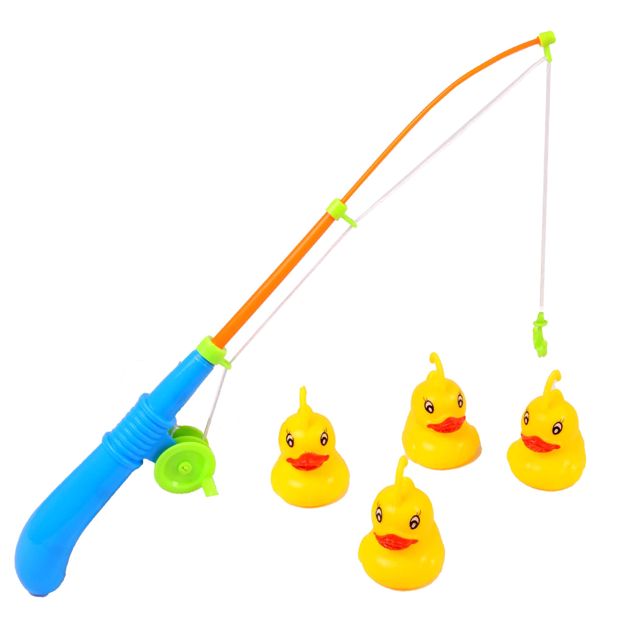 BLUE SKY Gioco Pesca Magnetica 5 Pesci - Per Bambini 3+ Anni, Gioco All'Aperto, Abilità E Coordinazione