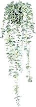 Fake Hanging Plant Eucalyptus Small Decor Faux Hanging Vine Plants Wall ...
