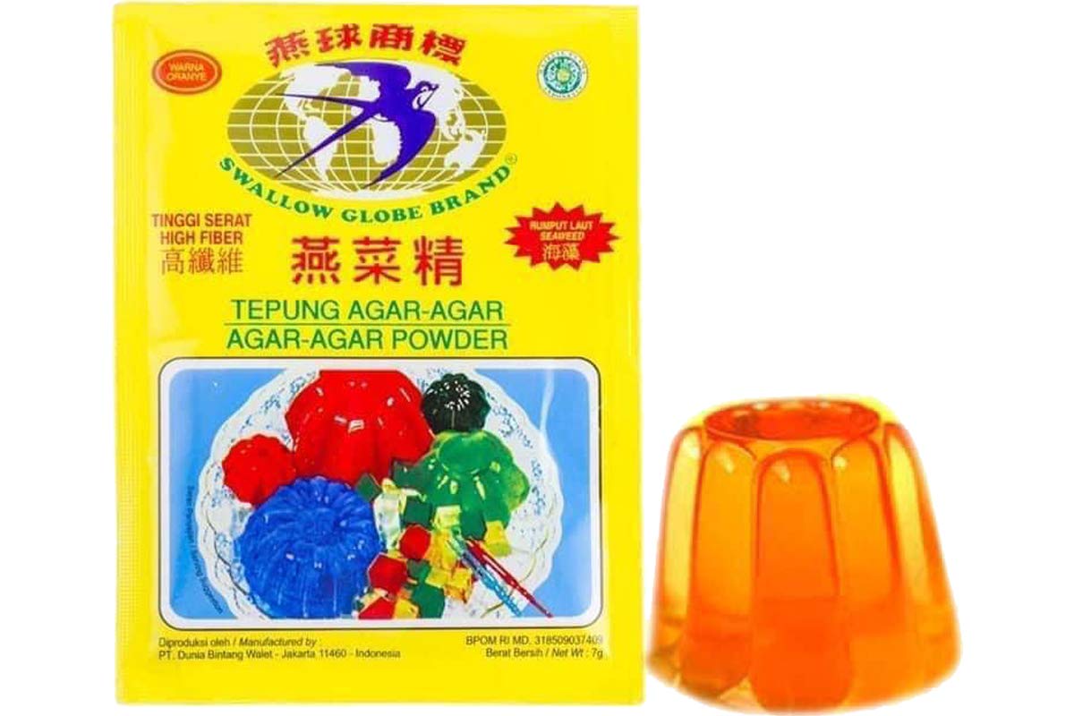 Buy Swallow Globe Brand Agar Agar Powder Orange Color (Bubuk Agar Agar warna Orange) 1oz (7g