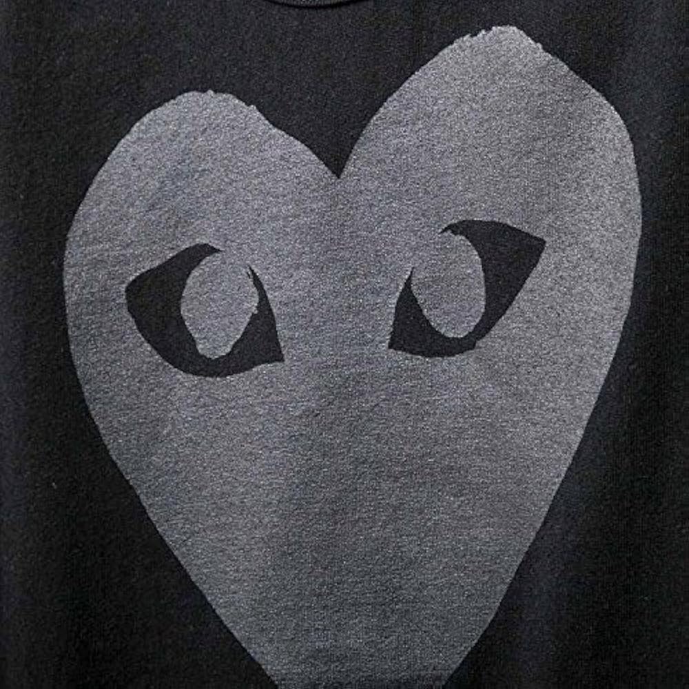 美品✨コムデギャルソン ハートT XS 男女兼用 Comme Des Garçons Play ハートロゴ Tシャツ | ブラック