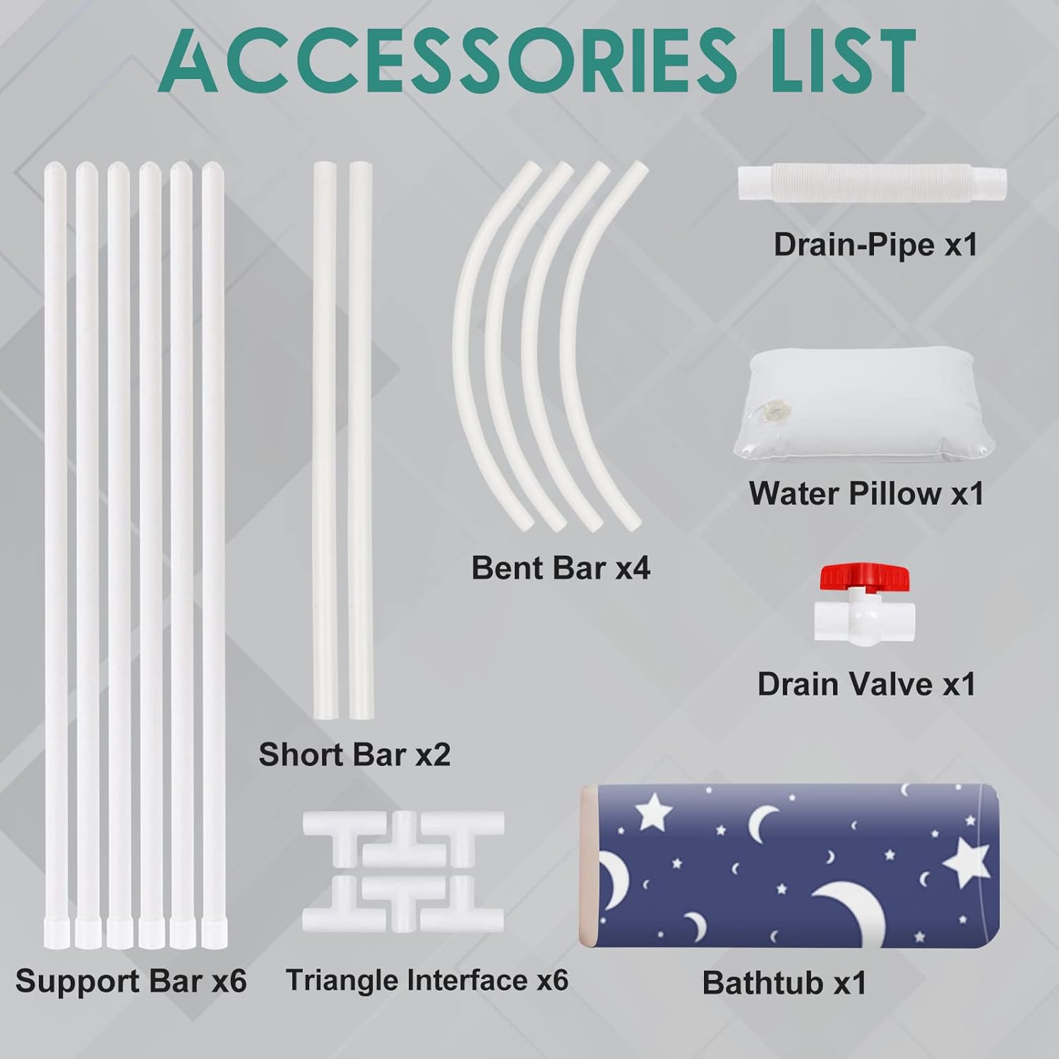 Exсluѕіvе Dіѕсоunt 90% Prісе Portable Bathtub for adults, DAILYLIFE 1.2m Large Foldable Japanese Soaking Bathtub, Freestanding Hot Bath Tub with Thermal Foam,Folding Spa Bath Tub with Pillow for Small Space(Broad Starlit Night)