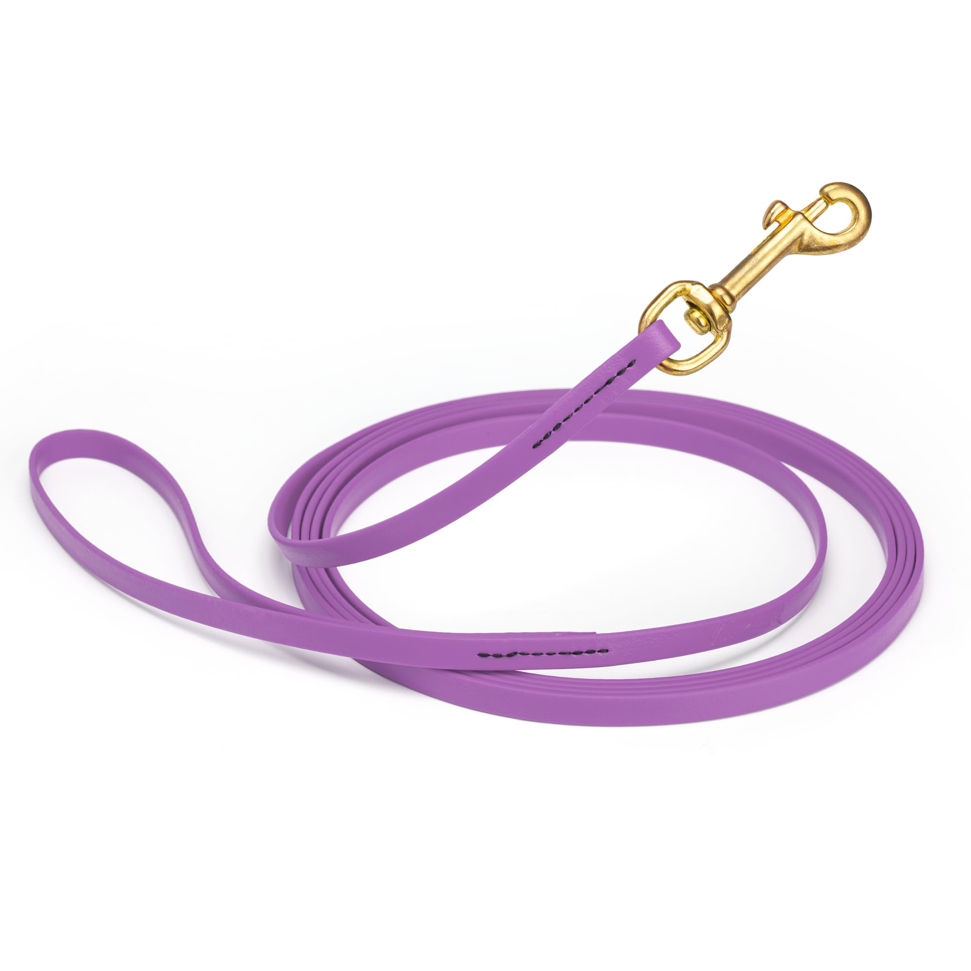 Viper Biothane K9 Working Dog Leash Waterproof Lead for Tracking Training Schutzhund Odor-Proof Long Line with Solid Brass Snap for Puppy Medium and