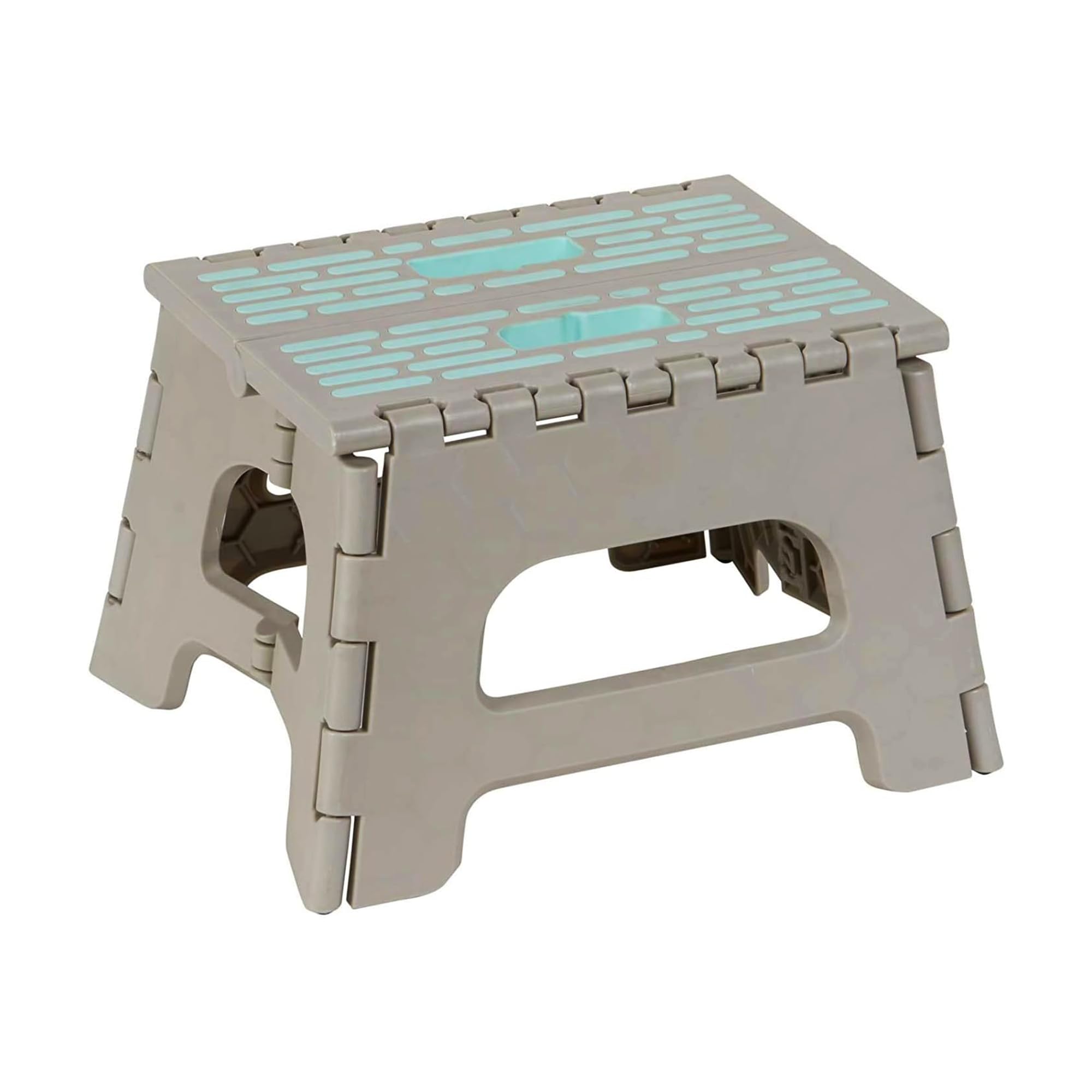 Folding Step Stool for Kids - Handheld Non-Slip Plastic Collapsible Foldable Foot Stools
