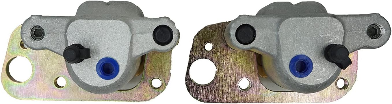Front Brake Calipers Compatible For Polaris Scrambler 400 Scrambler 500, Trail Blazer 250 1999-2004, Trail Blazer 400 2003, Trail Boss 325 2000-2002, Trail Boss 330 2003-2004, 1910695,1910696