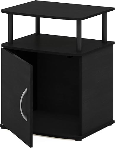 Miniatura 8 de Furinno Jaya - Mesa auxiliar, una, madera negra Negro,Ámbar Pino/Negro,Columbia Nogal/Negro,Roble Francés/Negro,Blanco/Negro,Americano/Cromo,Roble