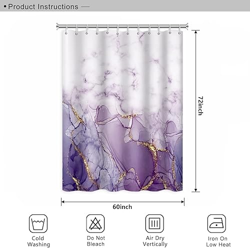 Miniatura 300 de Cortina de ducha de baño con temática de dinosaurio, cortina de ducha de hojas tropicales de dinosaurio verde con ganchos, cortina de ducha de tela