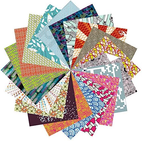 Origami Paper Gift Set | 200 Sheets, 6” Square | Designer Patterns Complete Collection