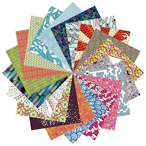 Origami Paper Gift Set | 200 Sheets, 6” Square | Designer Patterns Complete Collection #TOP8