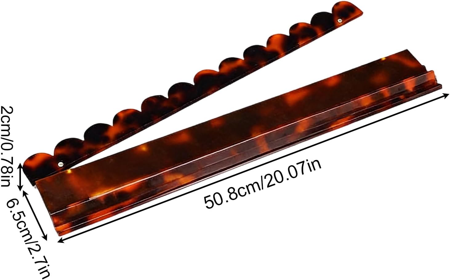 Mahjong Rack Set - Tile Organizer Holder for Mahjong Games | Wooden Stand with, Keeps Tiles Neatly Arranged for Easy Gameplay and Storage Compact and Easy to use 20x2.56x0.79 in