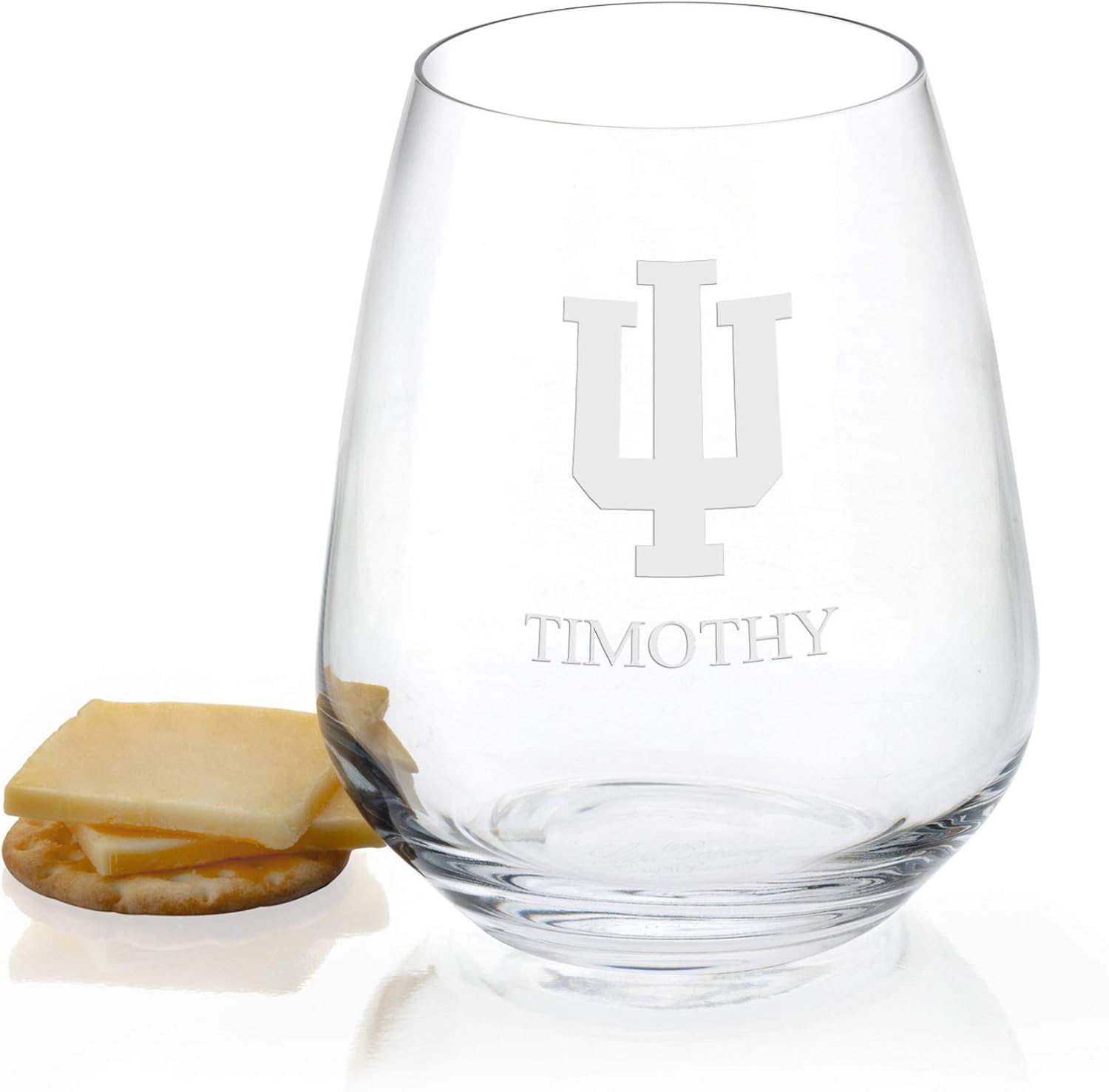 M. LA HART NCAA unisex-adult Wine Glasses- Set of 4