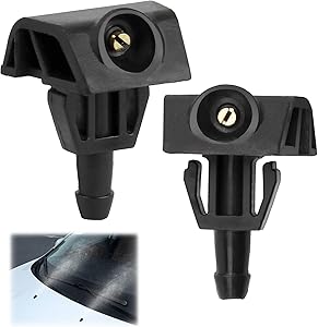 Boquillas De Limpiaparabrisas Para Nissan Note 2006-2013 | Juego De 2 Unidades - También Compatible Con Tiida, Sylphy