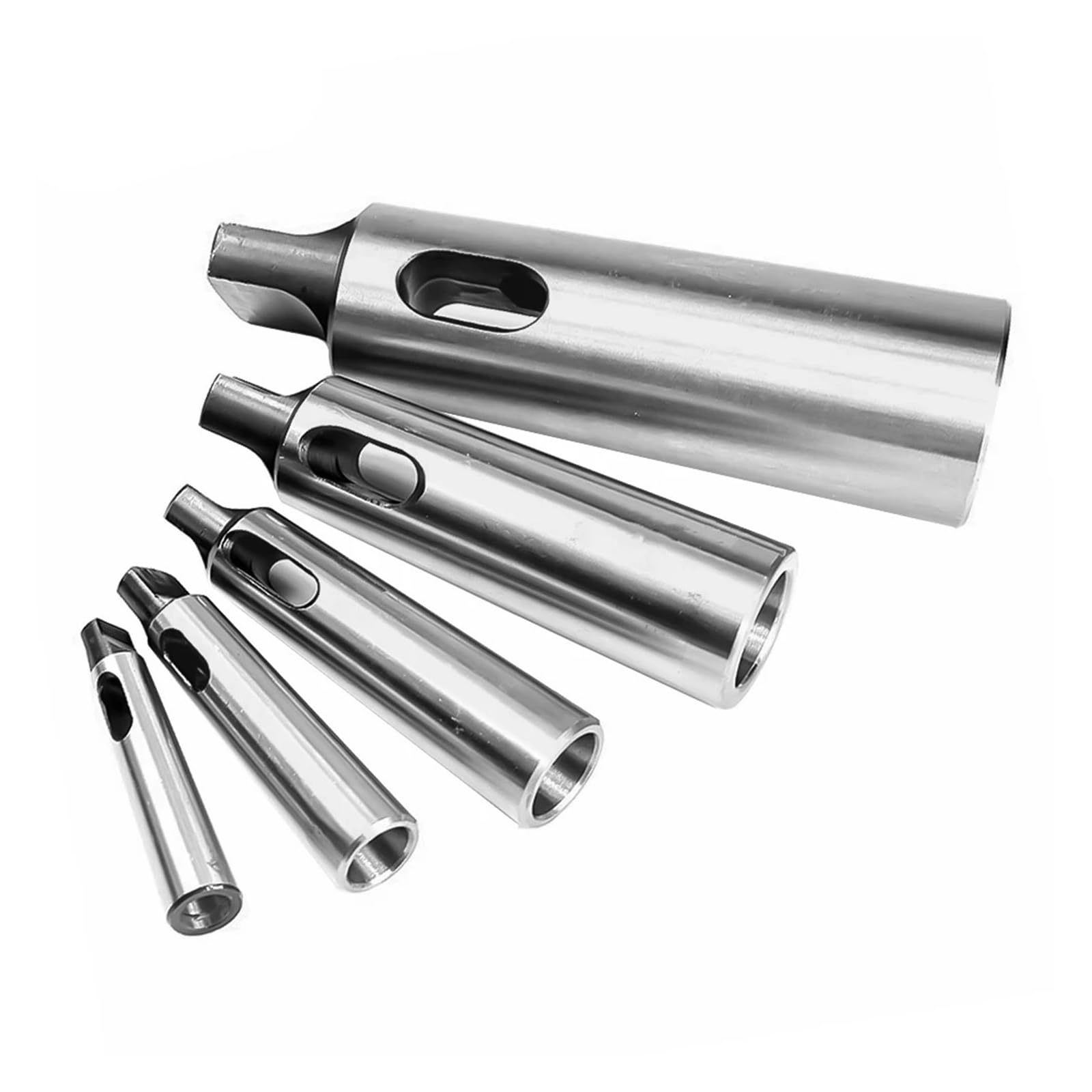 Morse Adapter stożkowy Adapter wału wiertniczego z tuleją stożkową Morse'a MT1-6, redukcja dla trzpienia (MT5-MT2)