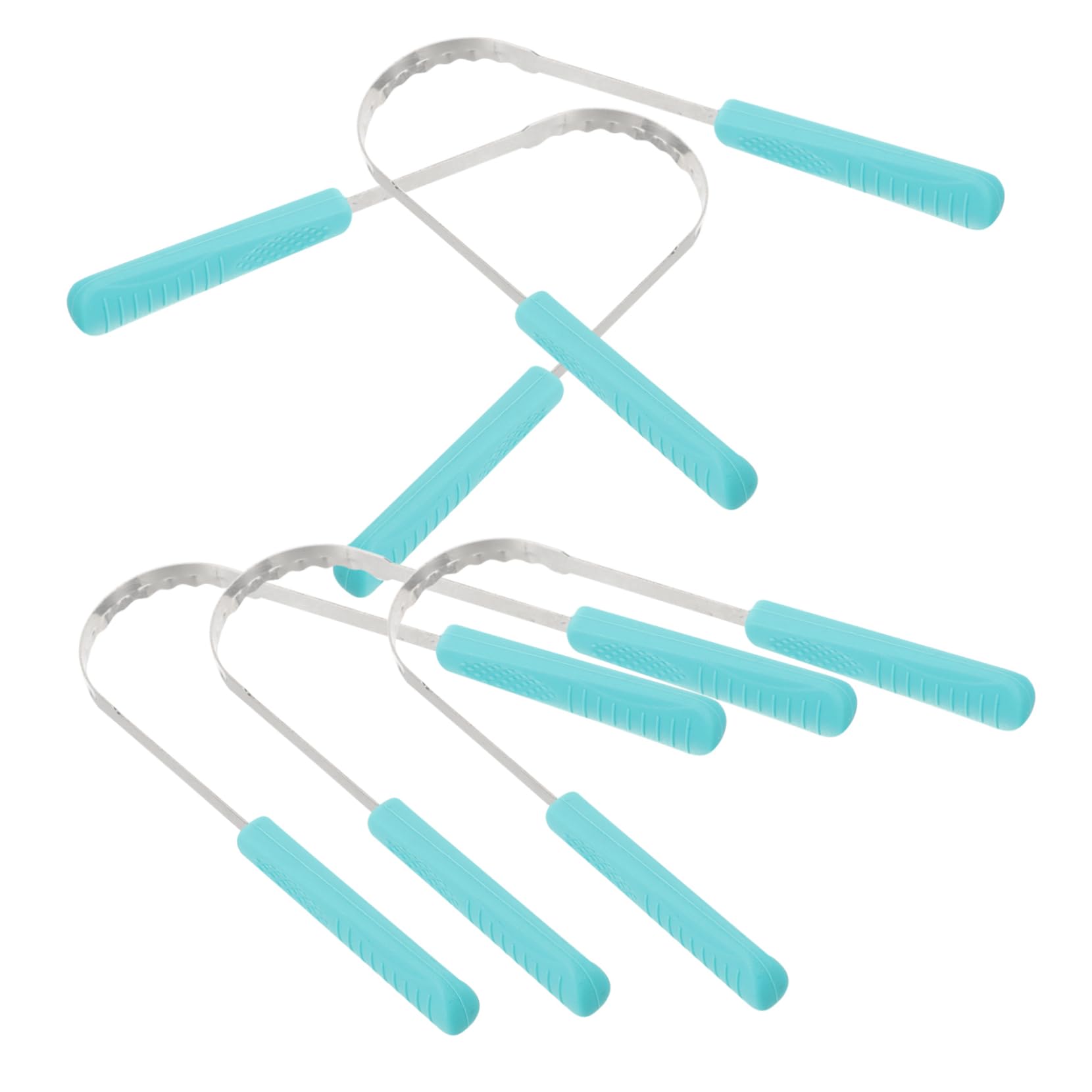 minkissy 15 Pz raschietto per lingua portatile scraper boca fornitura di denti strumento per la pulizia dell'igiene orale detergenti per la lingua raschietto per la lingua pulito detergente