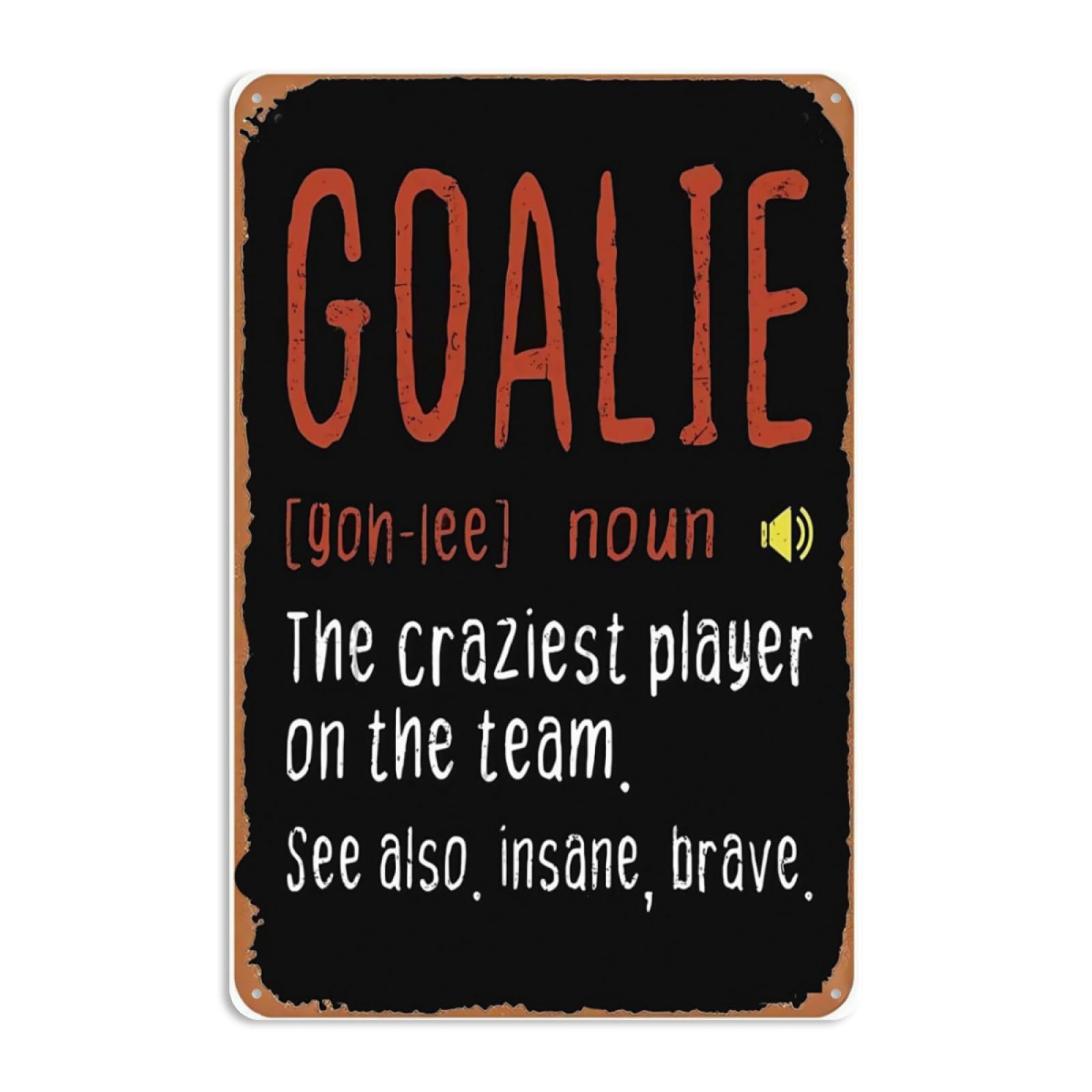 Funny Soccer Goalie Hockey Goalkeeper Goaltender ...