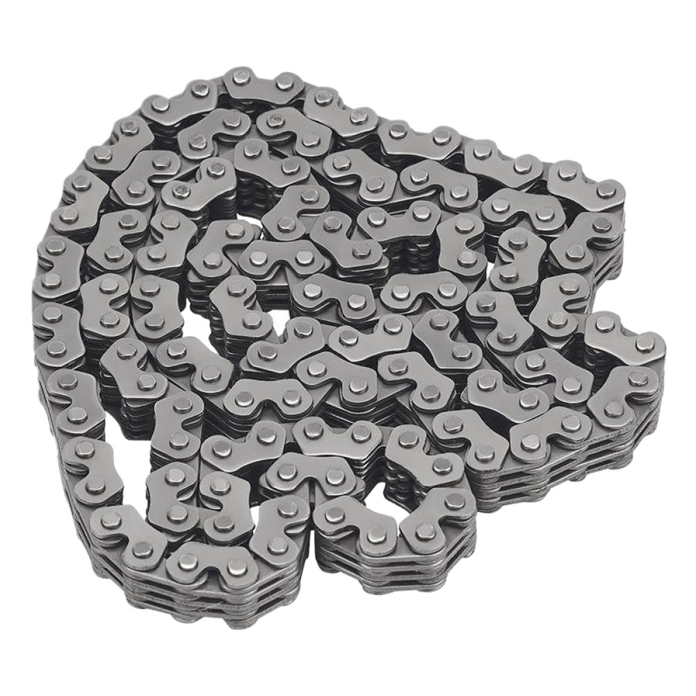 Cadena de distribución de leva del cigüeñal de motocicleta 4+5 124 eslabones compatibles con CB750 CB750C CB750F CB750K CB750L CB750SC