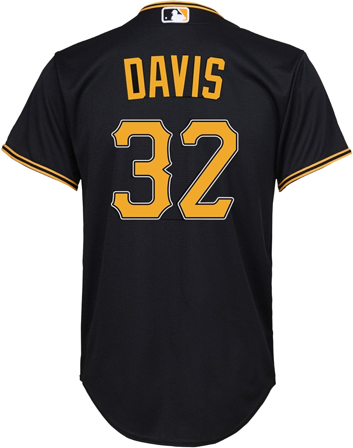 Outerstuff Henry Davis Pittsburgh Pirates MLB Kids Youth 8-20 Black Alternate Player Jersey