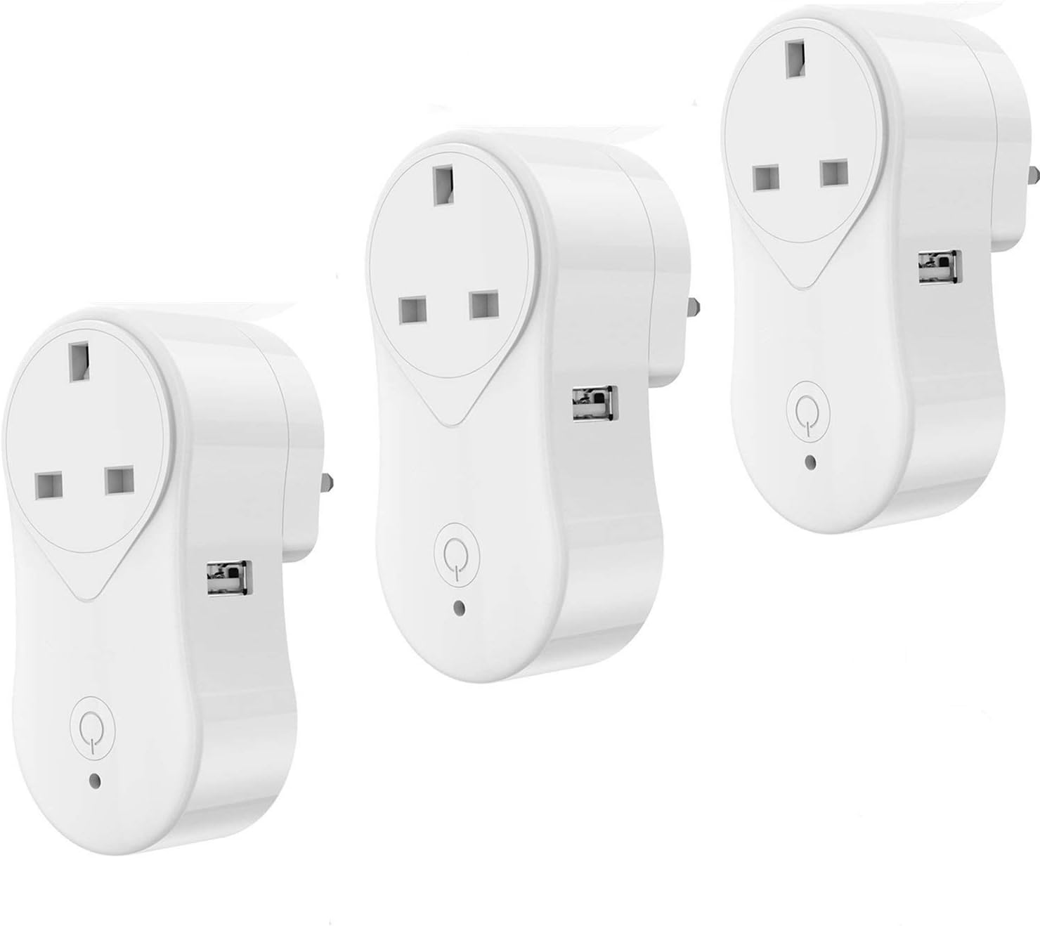 3 Pack Smart Plug Wifi Socket Outlet Alexa Plug ,Remote Control by
