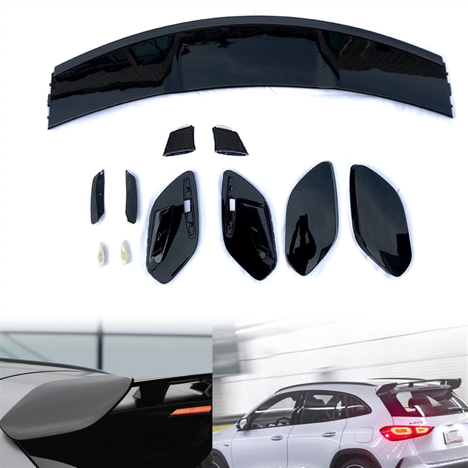 Becquet de toit noir pour GLA 35 45 AMG finition sport luxe