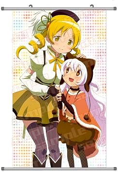 A Wide Variety of Puella Magi Madoka Magica Anime Characters Wall Scroll Hanging Decor Tomoe Mami & Charlotte 2