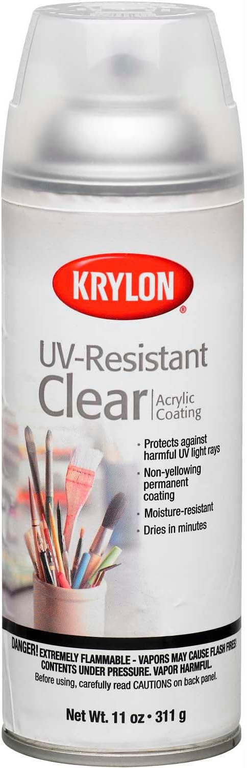 K01305 Artist and Clear Coating UV-Resistant Clear Gloss, 11 Ounce (6 Pack)