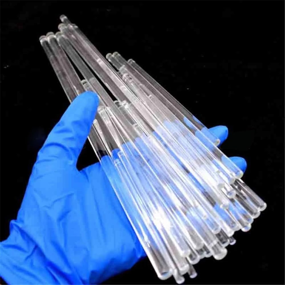 Attrezzature e forniture di laboratorio Bacchette di agitazione in vetro borosilicato da laboratorio, 5 e 10 pezzi, diametro 5/7/8/10 mm, lunghezza 100/150/200/300/350/400