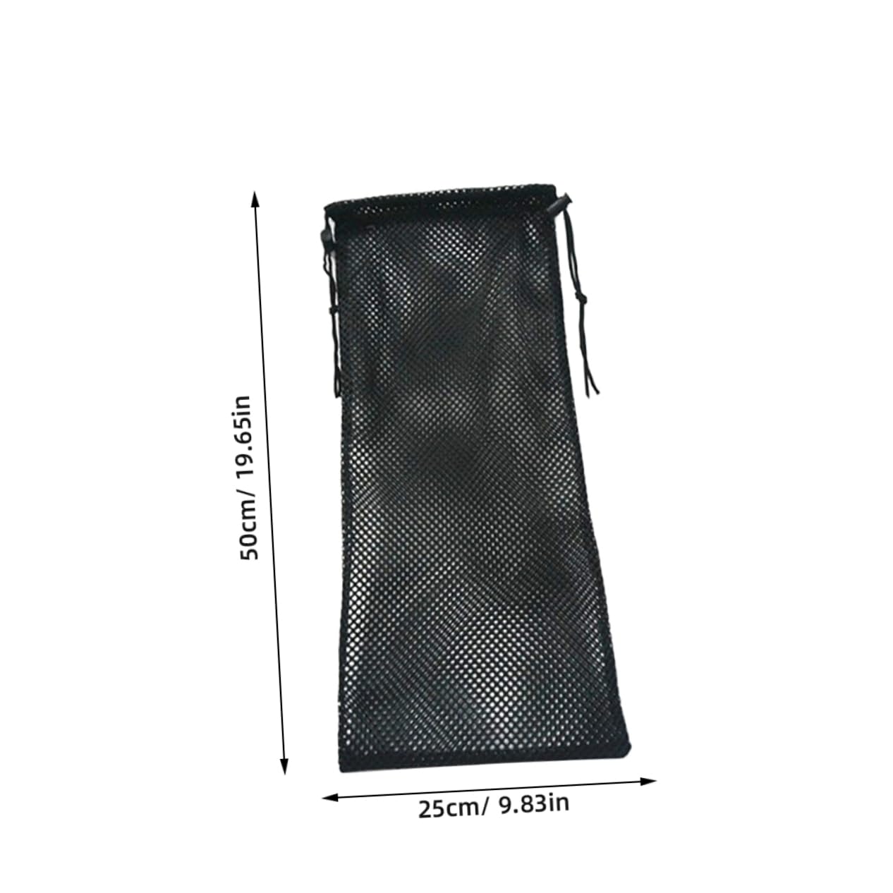 OATIPHO Snorkeling Gear Bag Mesh Drawstring Small Net Bag for Basketball Travel Backpack
