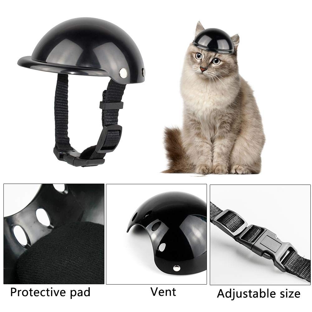 Pet Helm Hondenhelm Kleine Pet Motorhelm, Kat Hond Puppy Mini Helmen Outdoor Head Protecting (Rood