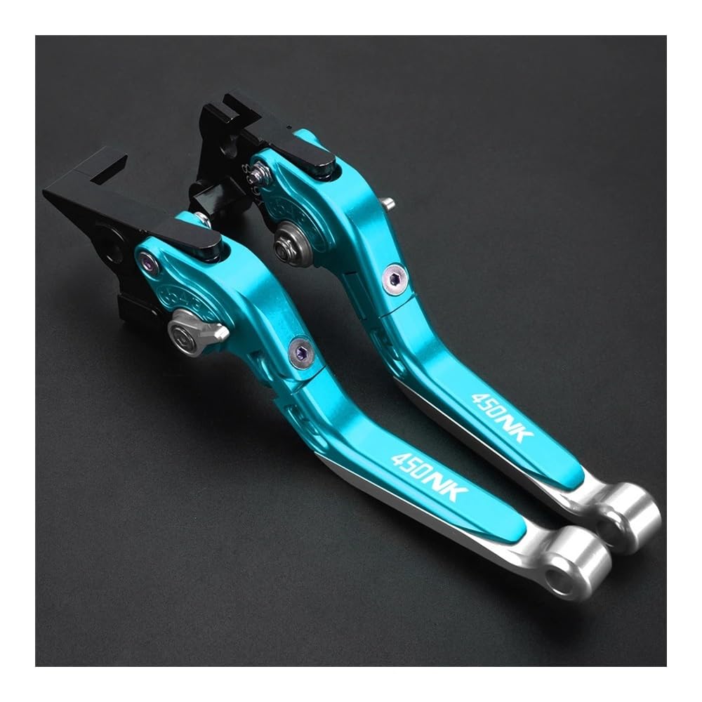 Zdgxfhsrh Brown Motorcycle Brake Clutch Levers Motorcycle Accessories Extendable Adjustable Brake Clutch Levers For Cfmoto 450Nk Cf450nk Nk450 2023 2024 2025 2026