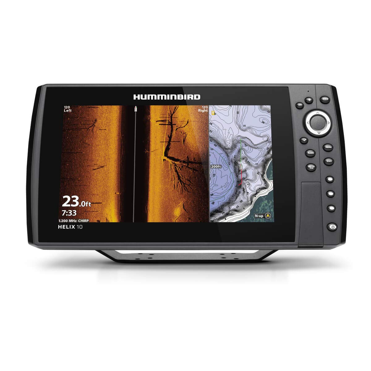 Humminbird 411420-1 Helix 10 Chirp MEGA SI+ GPS G4N Fish Finder