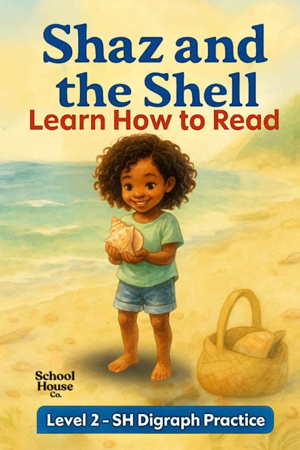 Shaz and the Shell: SH Digraph + CVC Words for Beginning Readers (Learn to Read - Level 2)