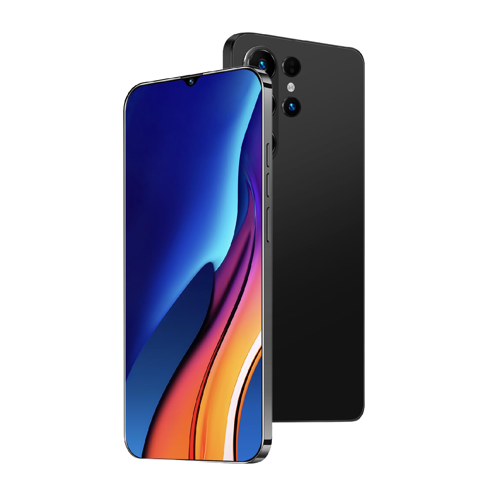 Sblocca il tuo telefono, schermo da 6,3 pollici, 2 GB RAM + 16 GB ROM/TF 128 GB, 2 MP + 8 MP doppia fotocamera, supporto per 4G LTE FDD TDD, Dual SIM, adatto per principianti. (bianco, 6.3