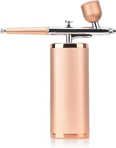 Miniatura 3 de Kit de aerógrafo mejorado con compresor, kit de cepillo de aire con compresor de aire, máquina de aerógrafo de uñas para pintar, peluquería,